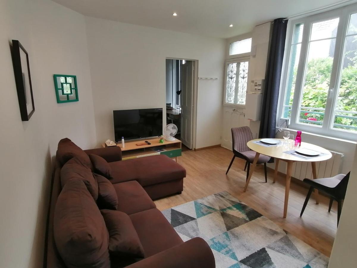 Villa des Roses Appart T2, 32m2, RDC, vue sur jardin, Le chic Le Havre Extérieur photo